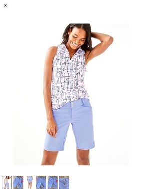 Lilly Pulitzer🌴 Bettina 10” Golf Luxotic Shorts~12